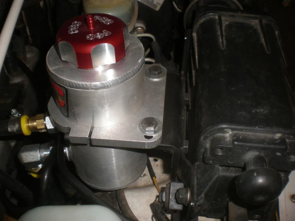 PSC pump / reservoir / cooler install